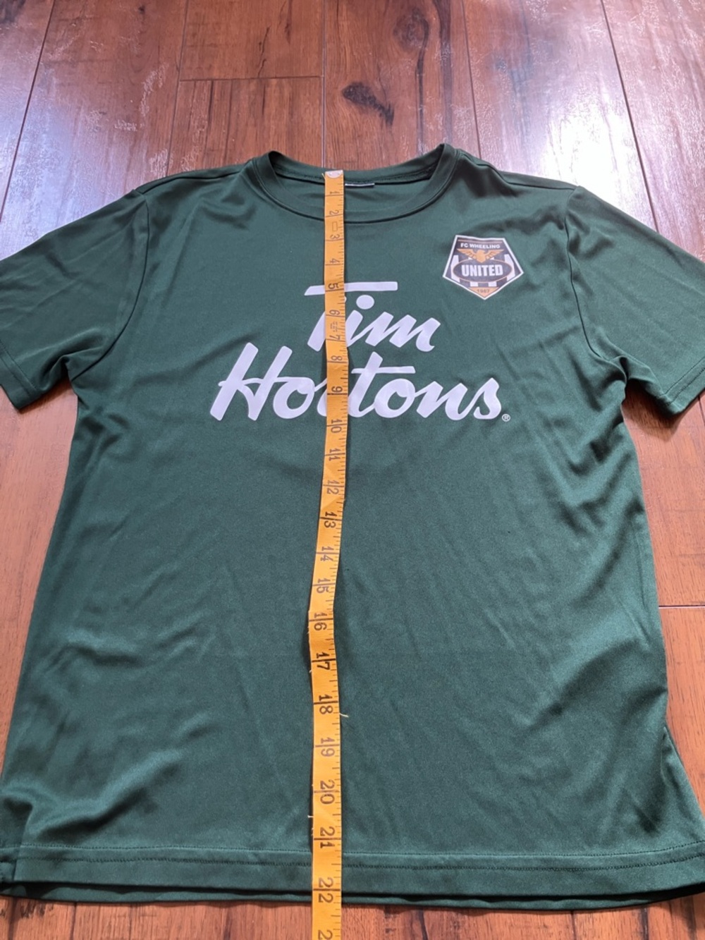 Soccer Dry Fit Shirt Green– FC United Wheeling (Size Medium) - Picture 3 of 7